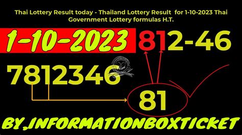thai lottery formula|Thailand nationwide lottery.